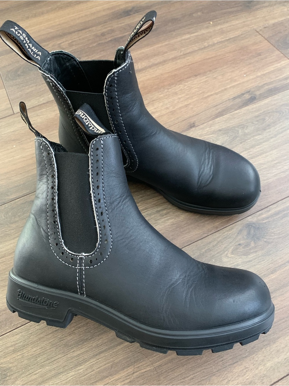 Blundstone original 1448 Women's high Too Black Chelsea Boots size 4 US size 7 - Picture 4 of 13
